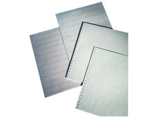 Computerforms kettingpapier met leeslijnen enkelvoud