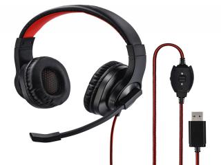 Hama hoofdtelefoon HS-USB400 over-ear zwart