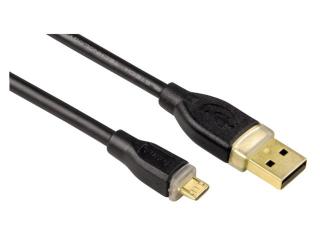 Hama USB 2.0 A-USB Micro B kabel Gold