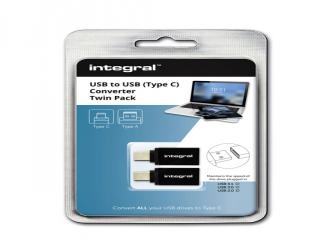Integral USB 3.1 A-C adapter