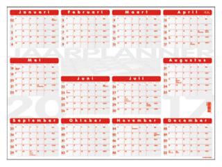 Jaarplankalender A1