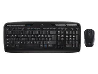 Logitech draadloos toetsenbord + muis MK330