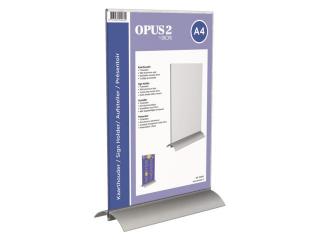 OPUS 2 tafelstandaard acryl/aluminium
