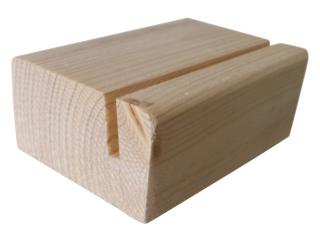 Papierklem klembordhouder hout