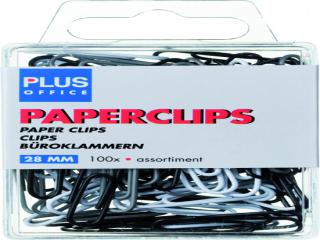 Plus Office paperclips blister