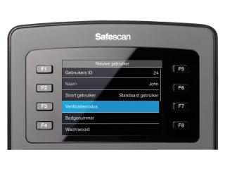 Safescan TA-8035 tijdsregistratiesysteem Wi-Fi