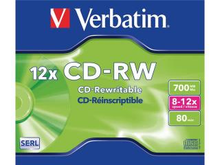 Verbatim ReWritable cd's