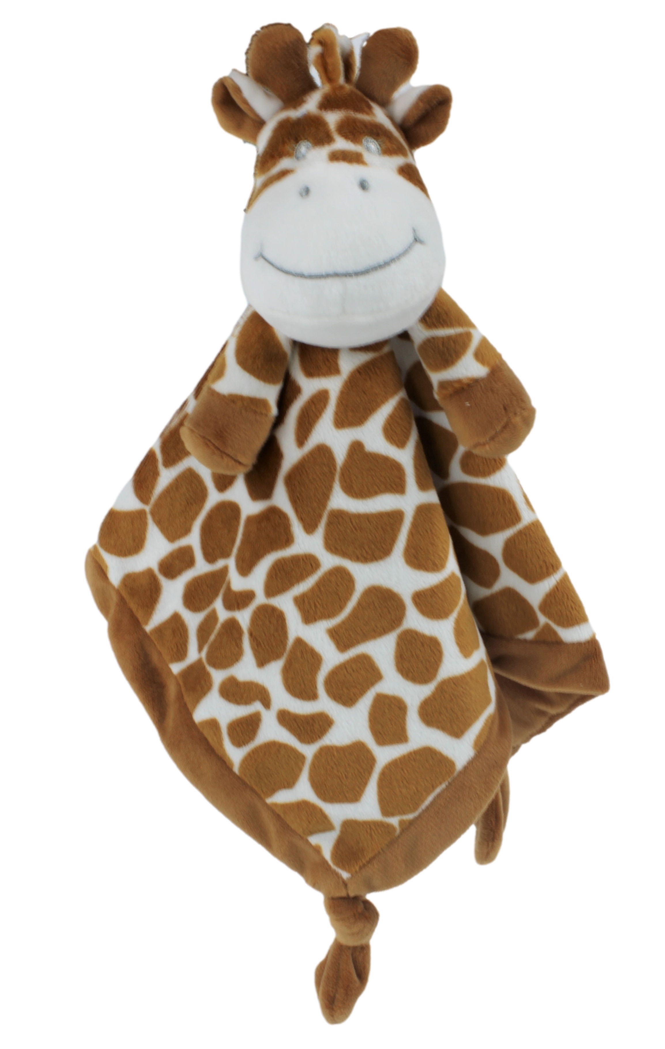 Bloesem Comorama Rang Petit Villain Krel knuffeldoek - giraffe - lekker zacht - kraam cadeau - in  crème en bruin - BLOKSHOP.nl