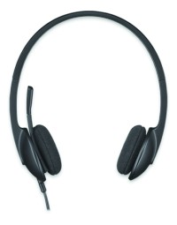 Headset logitech h340 on ear zwart