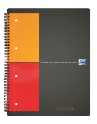 Spiraalblok oxford international notebook a5+ ruit 5mm