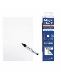 Magic-chart notes legamaster whiteboard 20x30cm wit
