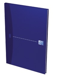 Notitieboek oxford office essentials a4 96vel lijn blauw