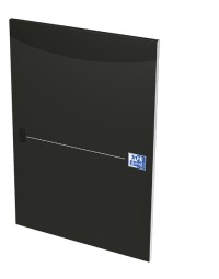 Schrijfblok oxford office smart a4 lijn 100 pagina's 80gr zwart