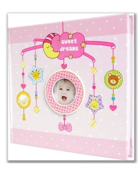 Baby Fotoalbum Sweet Dreams | Kraamkado meisje roze