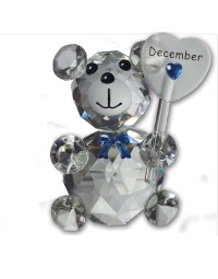 Kristalglas beer geboorte maand december
