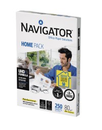 Kopieerpapier navigator homepack a4 80gr wit 250vel