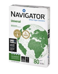 Kopieerpapier navigator universal a4 80gr wit 500vel