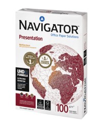 Kopieerpapier navigator presentation a4 100gr wit 500vel