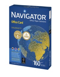 Kopieerpapier navigator office card a4 160gr wit 250vel