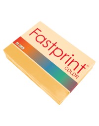 Kopieerpapier fastprint a4 80gr goudgeel 500vel