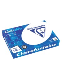 Kopieerpapier clairefontaine clairalfa a4 160gr wit 250vel