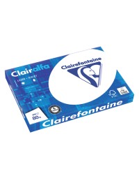 Kopieerpapier clairefontaine clairalfa a3 80gr wit 500vel