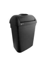 Afvalbak blacksatino hygienebox 8l zwart 332170