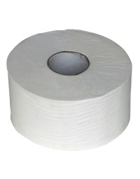 Toiletpapier euro products q5 mini jumbo 2l 180m wit 240018