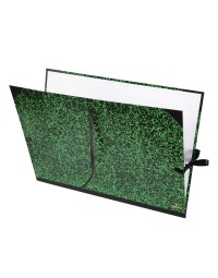 Tekenmap canson 52x72cm kleur groen annonay sluiting met linten