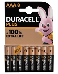 Batterij duracell plus 8xaaa