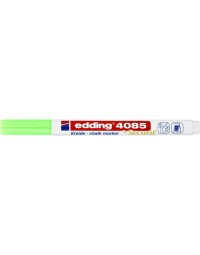 Krijtstift edding 4085 by securit rond 1-2mm neon groen