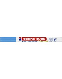 Krijtstift edding 4085 by securit rond 1-2mm lichtblauw