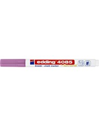 Krijtstift edding 4085 by securit rond 1-2mm metallic roze