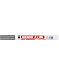 Krijtstift edding 4085 by securit rond 1-2mm zilver