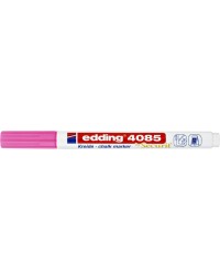 Krijtstift edding 4085 by securit rond 1-2mm neon roze
