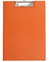 Klembordmap maul a4 staand met penlus pvc neon oranje