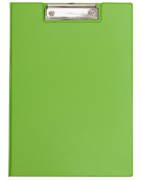 Klembordmap maul a4 staand met penlus pvc neon groen