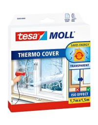Isolatiefolie tesamoll® thermo cover voor ramen 1,7x1,5m transparant
