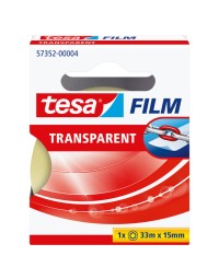 Plakband tesafilm® 33mx15mm transparant in doosje