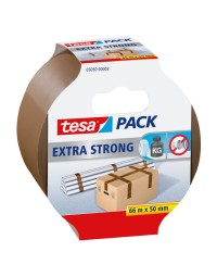 Verpakkingstape tesapack® extra strong 66mx50mm bruin