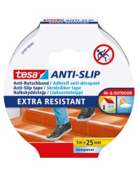 Antisliptape tesa 55587 25mmx5m transparant
