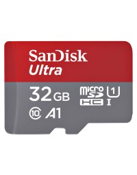 Geheugenkaart sandisk microsdhc ultra android 32gb 120mb/s class 10 a1