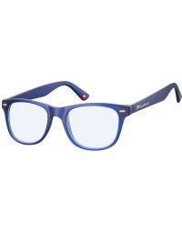 Leesbril montana blue light filter +2.50 dpt blauw
