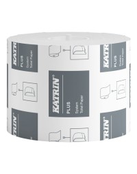 Toiletpapier katrin plus system 2-laags 800vel 36rollen wit