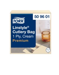 Pochette tork linstyle® 1-laags 50st duurzaam creme 509601