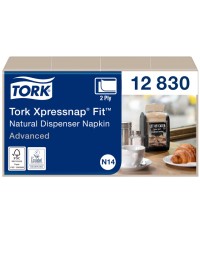 Servetten tork xpressnap fit ® n14 2-laags naturel 12830