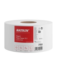 Toiletpapier katrin gigant s2 2-laags 600vel wit