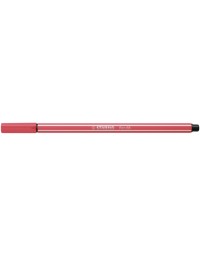 Viltstift stabilo pen 68/47 medium roestig rood