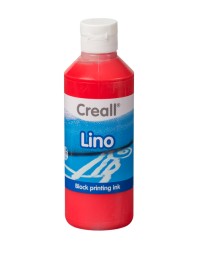 Linoleumverf creall lino lichtrood 250ml