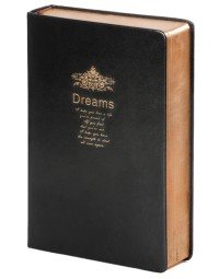 Notitieboek kalpa dreams 214x145x40mm blanco zwart